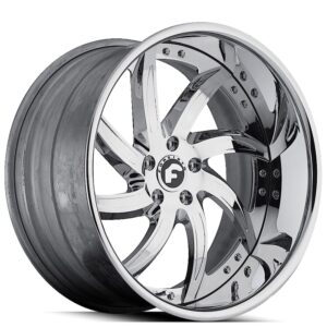 20" Forgiato Wheels Azioni Chrome Forged Rims