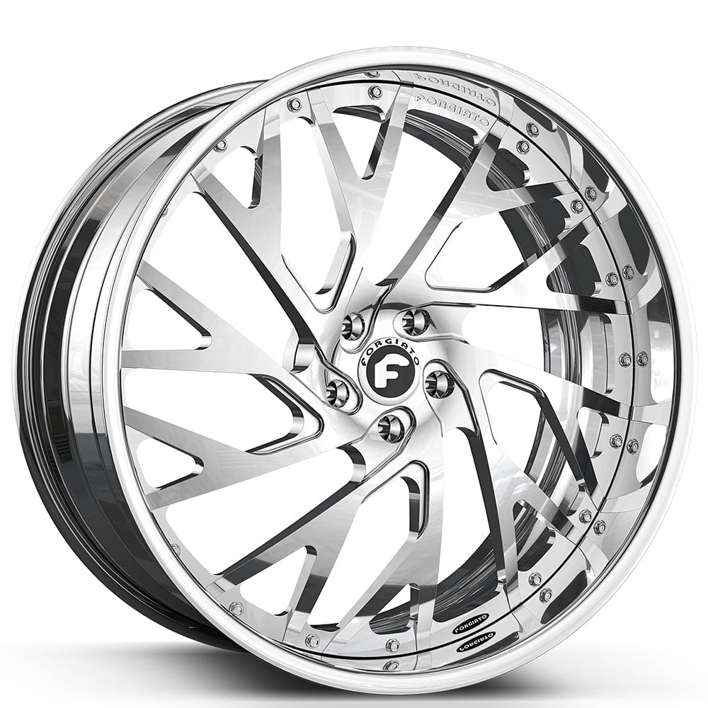 20" Forgiato Wheels Concentrati-FF Chrome Forged Rims 20" Forgiato Wheels Concentrati-FF Chrome Forged Rims
