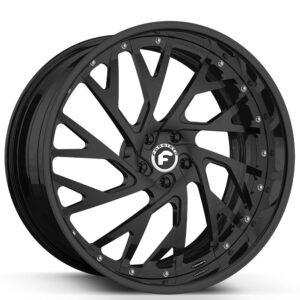 20" Forgiato Wheels Concentrati-FF Gloss Black Forged Rims