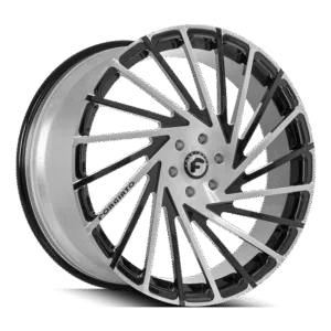 20" Staggered Forgiato Wheels Ventoso-M Custom 2 Tone Forged Rims