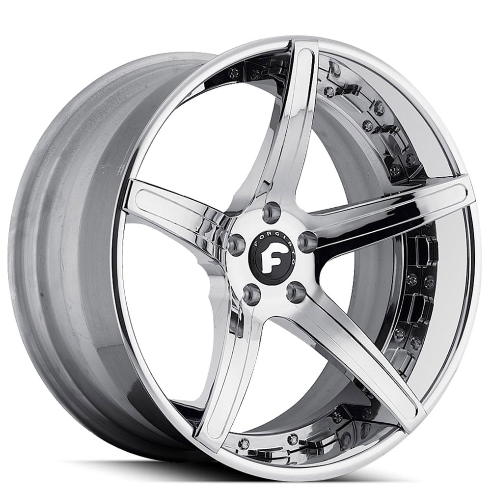 21" Forgiato Wheels Aggio-ECL Chrome Forged Rims 21" Forgiato Wheels Aggio-ECL Chrome Forged Rims