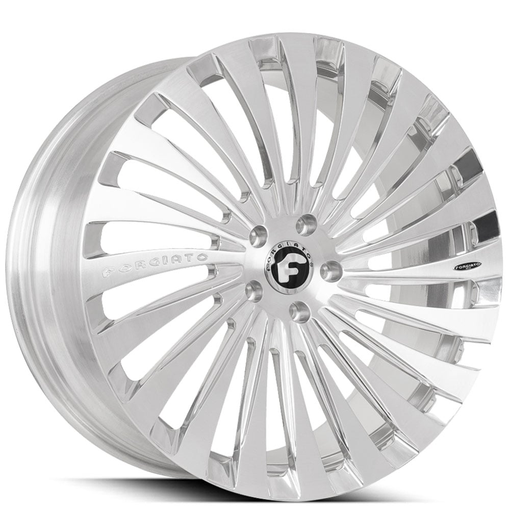 21" Forgiato Wheels Autonomo-M Brushed Silver Forged Rims 21" Forgiato Wheels Autonomo-M Brushed Silver Forged Rims
