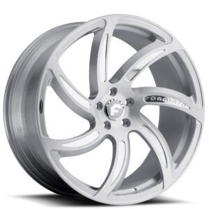 21" Forgiato Wheels Azioni-M Brushed Silver Forged Rims