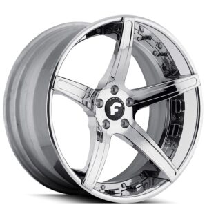 24" Forgiato Wheels Aggio-ECL Chrome Forged Rims
