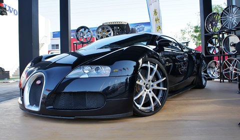 Bugatti Veyron On Forgiato Wheels